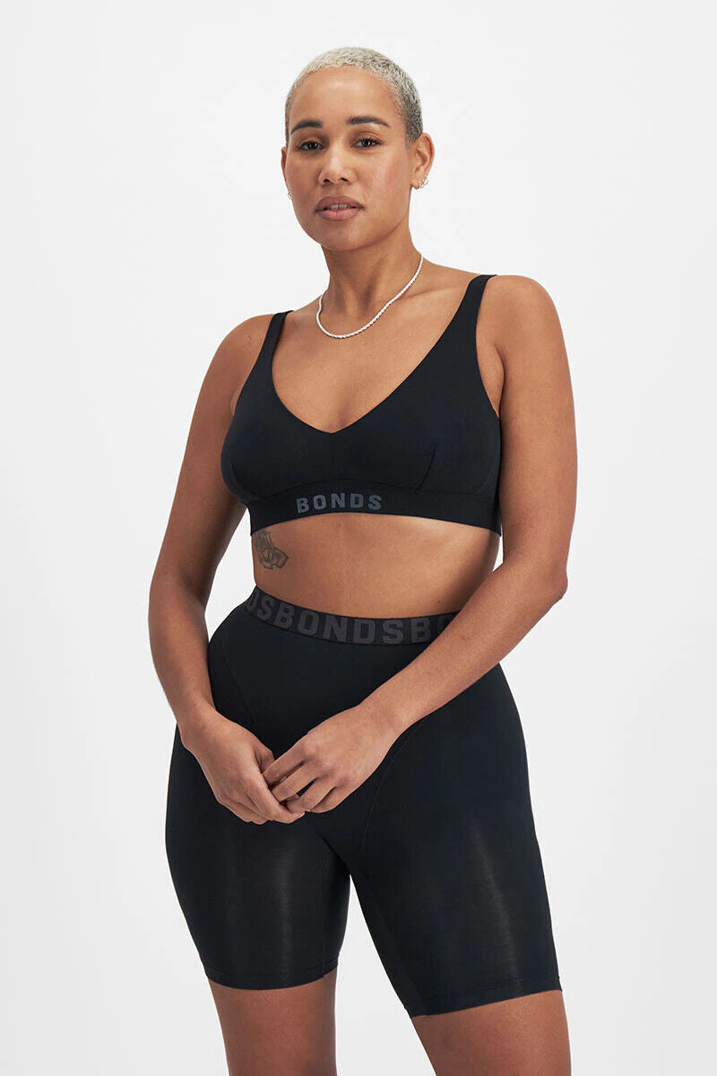 Bonds Womens Chafe Off Crop Ultimate Comfort Soft Fresh and Cooling Finish WR3X