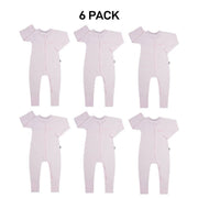 Bonds Baby Wondersuit Two-way Zip Soft Cosy & Stretchable Fabric 6 Pack BZDYM