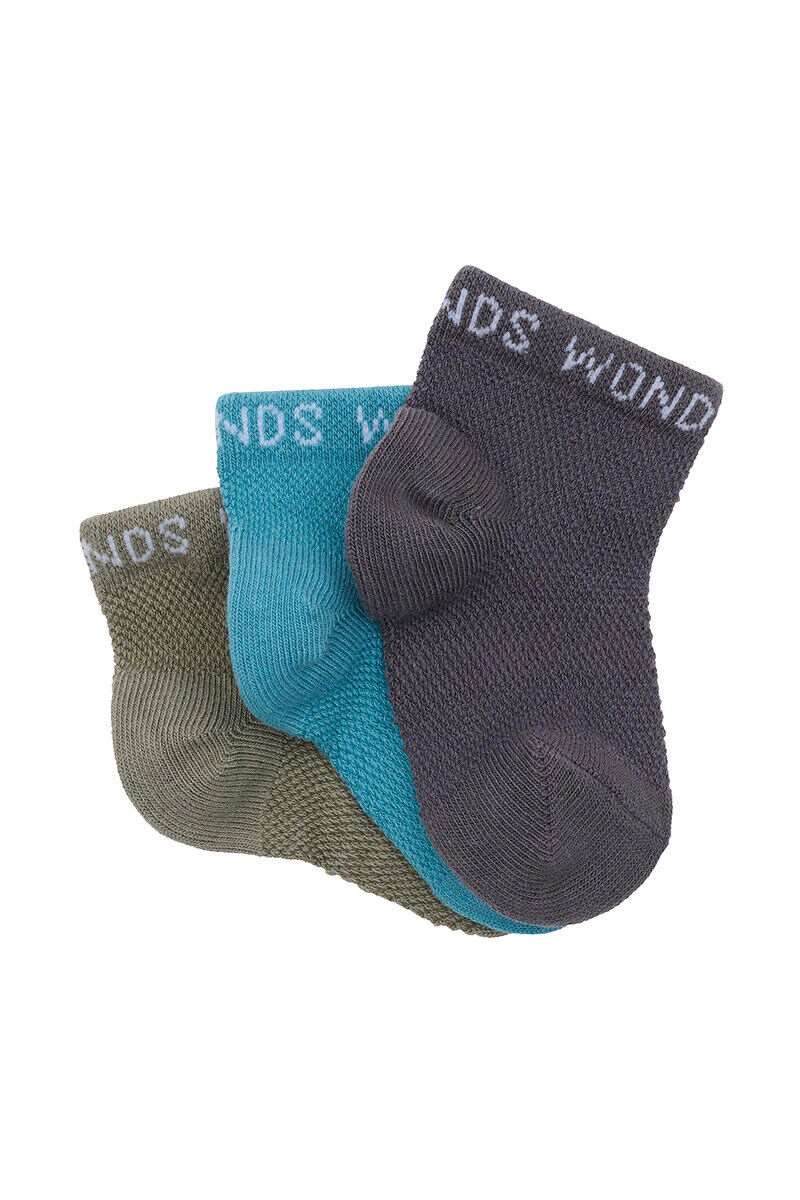 Bonds Baby Wondercool Low Cut Socks Breathable Soft Natural Cotton 3 Pack RXWN3N