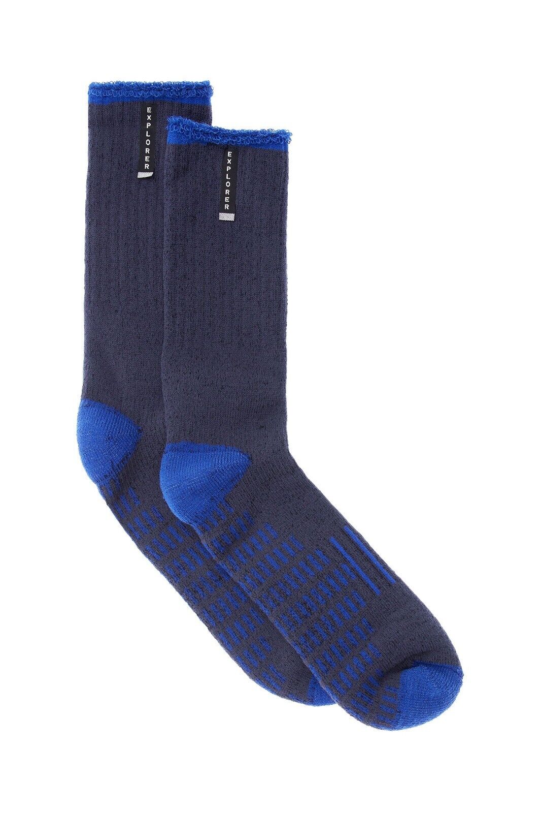 Bonds Mens Explorer Extreme Wool Crew Durable Dual Layer Sock 2 Pack SZSC2W