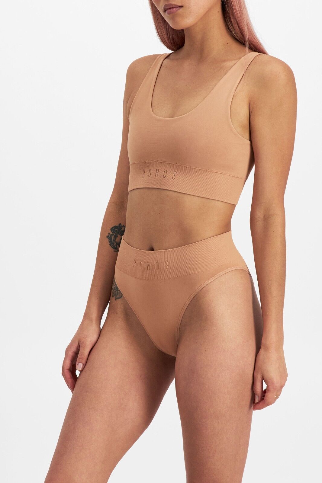 Bonds Womens Bases String Bikini Seamless Soft & Stretch Hi Waist WT4R