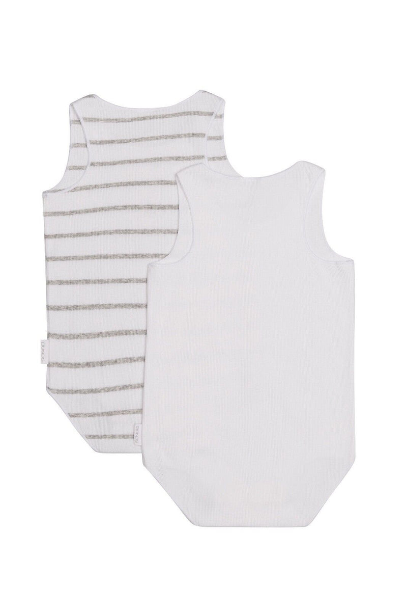 Bonds Baby Wonderbodies Singlets Comfy Soft Stretchable Cotton 2 Pack BWTRA