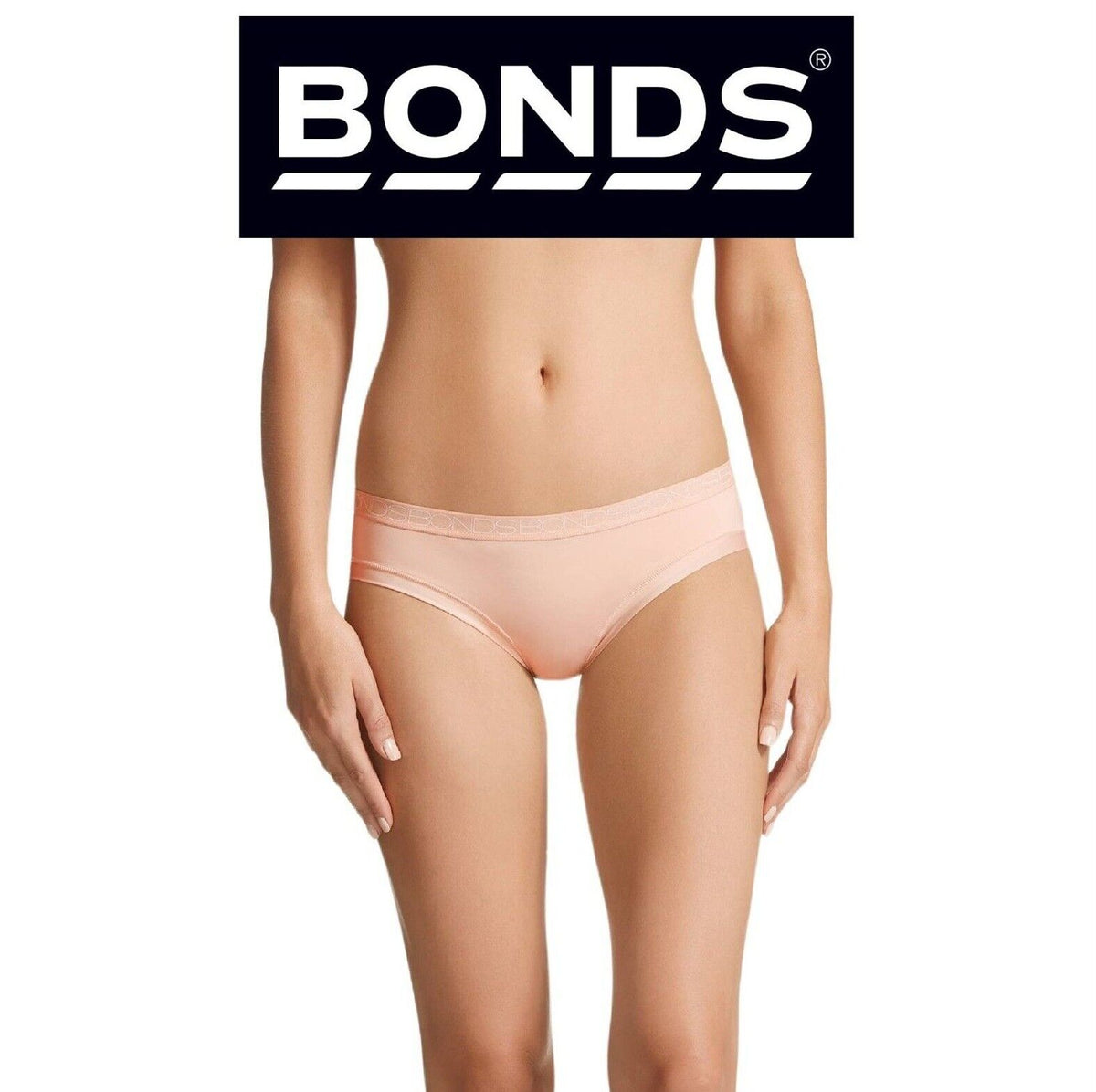 Bonds Womens Invisitails Bikini Lightweight Smooth Leg Band Brief WZ5WBY