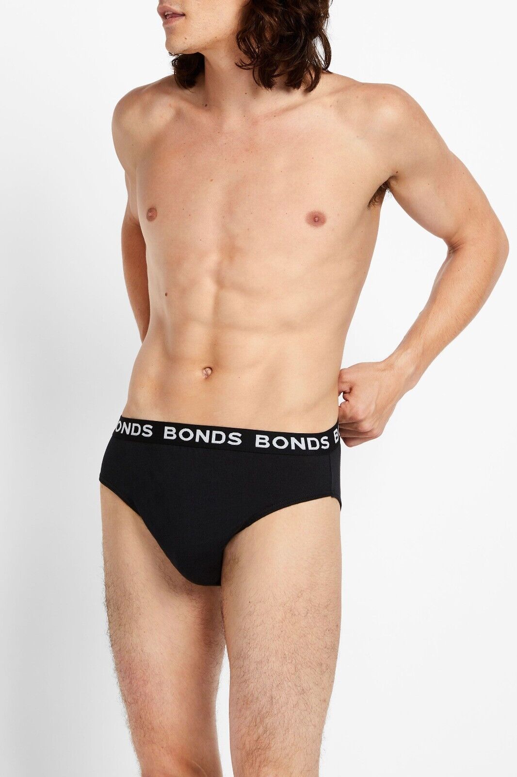 Bonds Mens Basic Hipster Briefs Cotton Stretchable Tailored Fit 8 Pack M38DM4