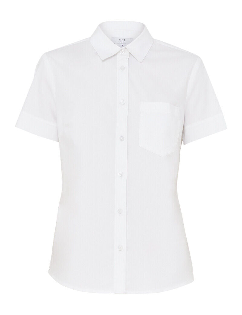 SALE NNT Women Avignon Short Sleeve Slim Comfortable Business Shirt CATUK8