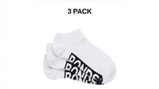 Bonds Womens Logo Cushioned Low Cut Comfy Smooth Toe Seams 3 Pack LXPY3N