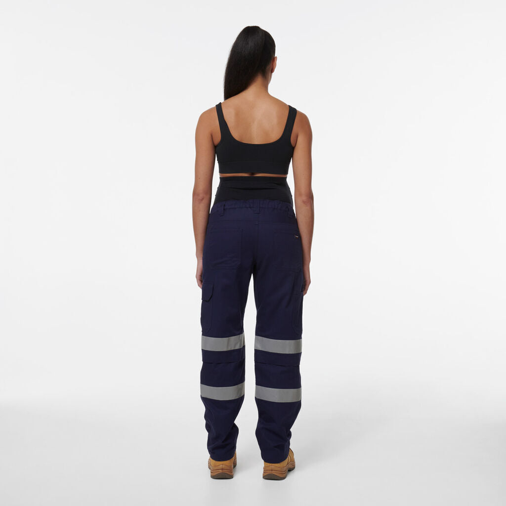 KingGee Womens Safety WorkCool Maternity Reflective Bio Motion Pant K43007-Collins Clothing Co