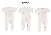 Bonds Baby Poodlette Zip Wondersuit Soft Cotton Warmth Terry Fabric 3 Pack BZJSM