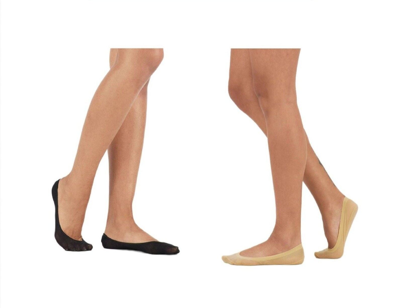 Bonds Womens Sheer Relief Smooth Footlet Soft Seamless Cushioned HXPV1N