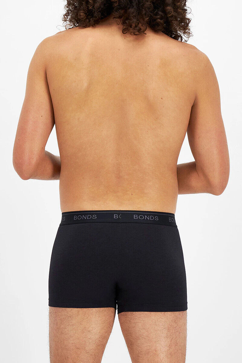 Bonds Mens Guyfront Luxe Trunk Viscose Bamboo Anti-Odour 6 Pack Underwear MWQF