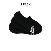Bonds Mens Logo Sneaker Socks Cushioned Soles & Breathable Cotton 3 Pack SXKQ3N