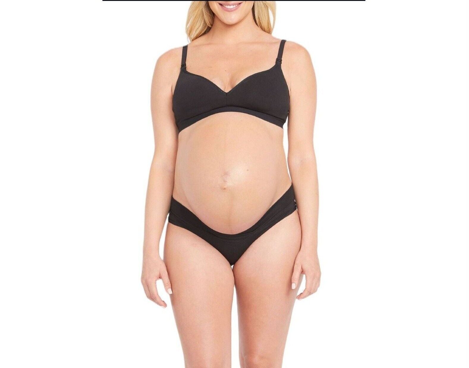 Bonds Womens Maternity Bumps Bikini Soft Fabric Matte Elastic Trim WW4CY