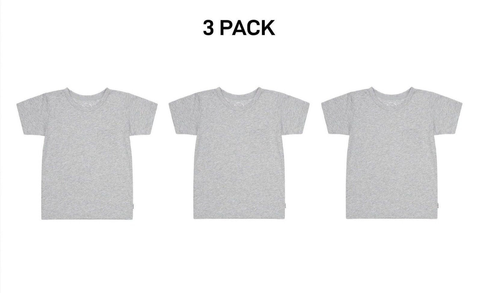 Bonds Kids Next Gen Crew Tee Cotton Shirt Perfect Comfort and Style 3 Pack KVRHK