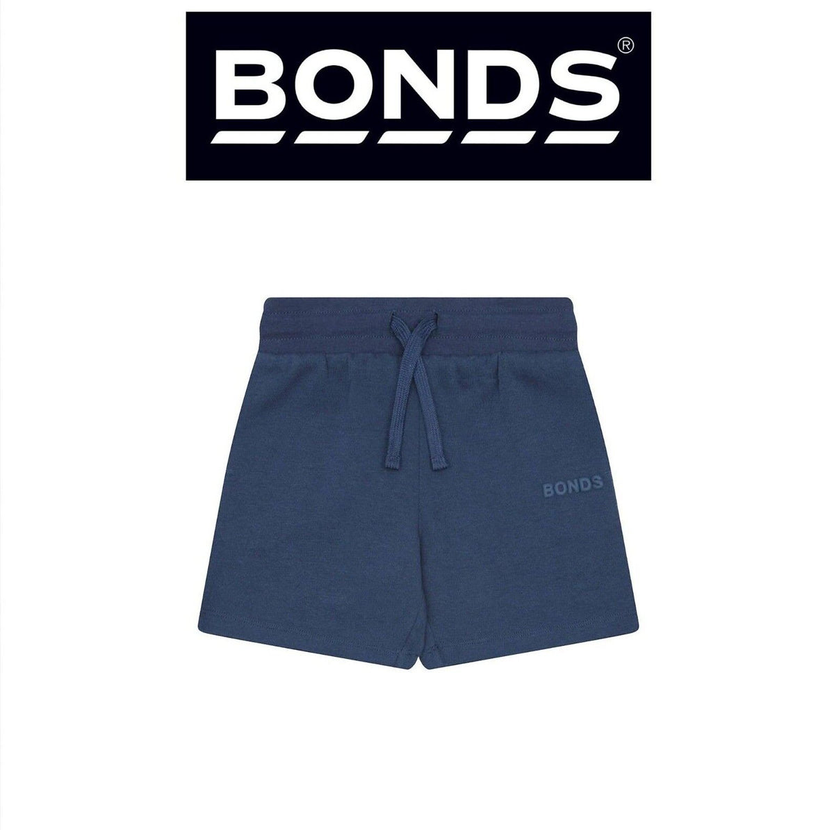 Bonds Kids Tech Sweats Short Lightweight Sporty Soft Rib Waistband KW93K