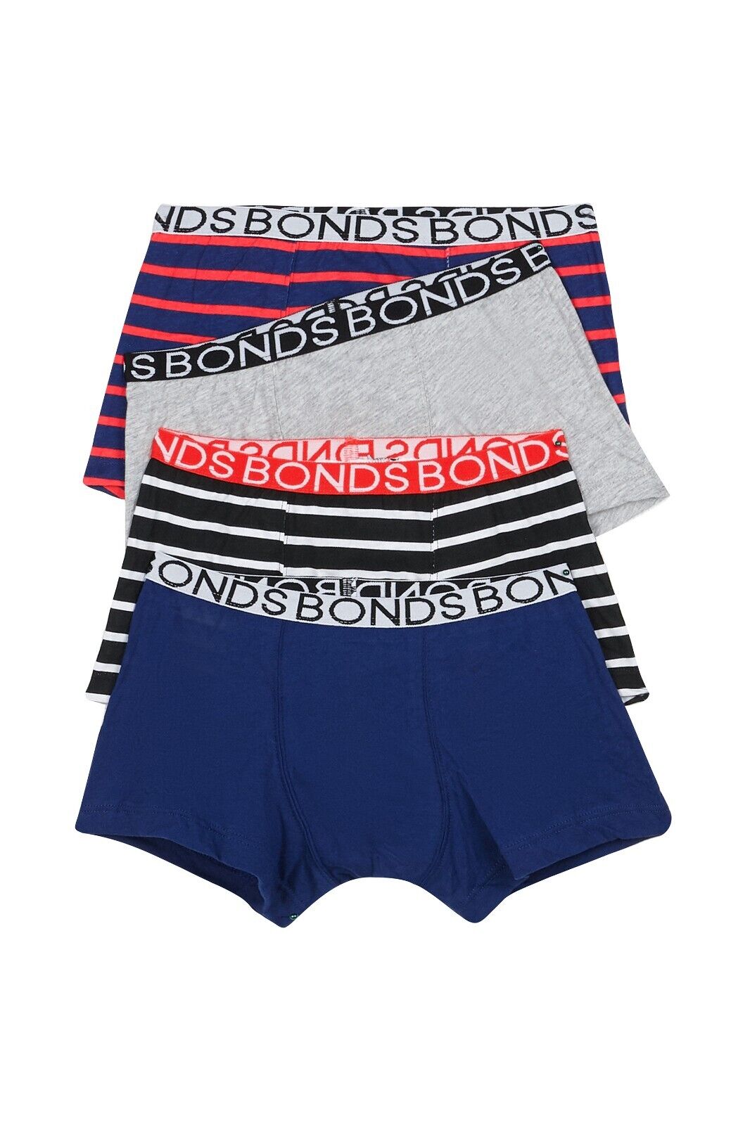 Bonds Boys Trunk Supportive Pouch with Comfy Coverage 8 Pack UWCF4A X79