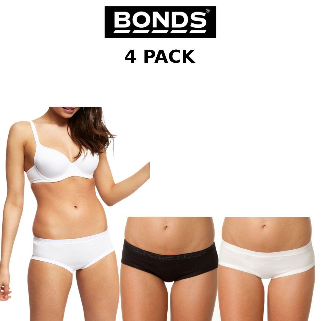 Womens Bonds New Cottontails Midi Sexy Panties 4 Pack Knickers Undie W1759Y