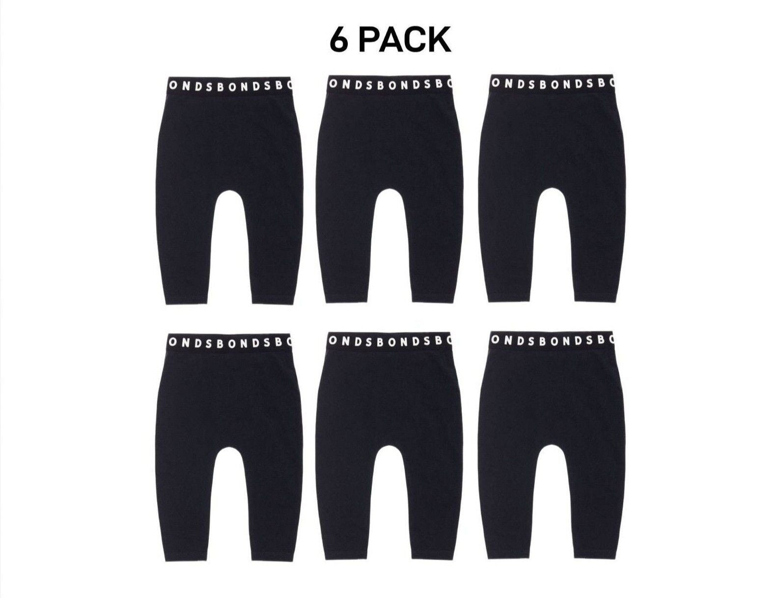 Bonds Baby Stretchies Legging Super Soft & Stretchable Comfortable 6 Pack BXF8A