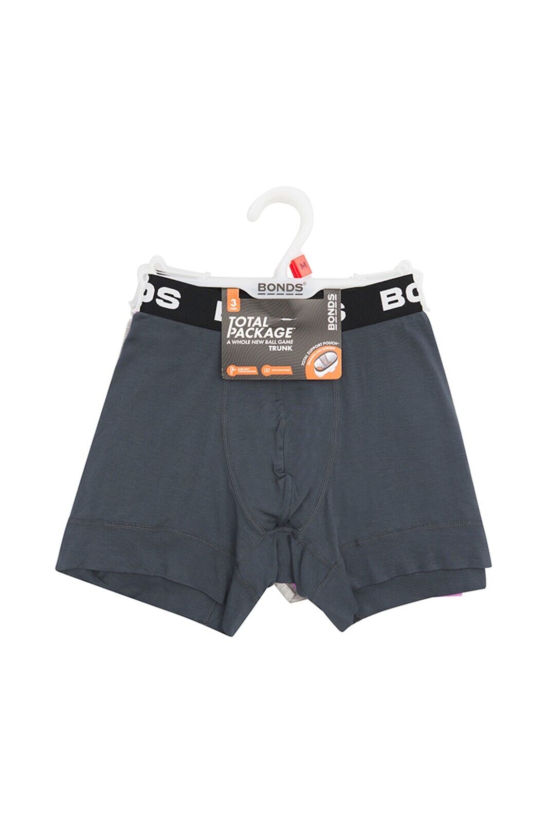 Bonds Mens Total Package Trunk Comfy Super Soft and Breathable 3 Pack MWK83A