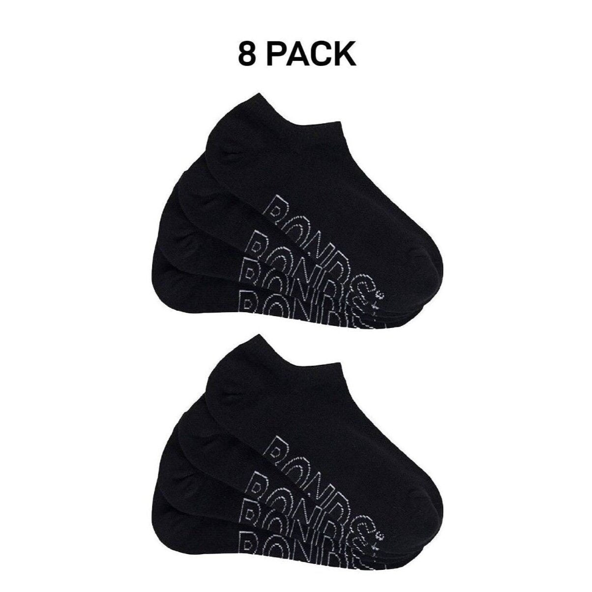 Bonds Womens Lightweight No Show Cotton Mesh Cooling Zone Socks 8 Pack LXPW4N