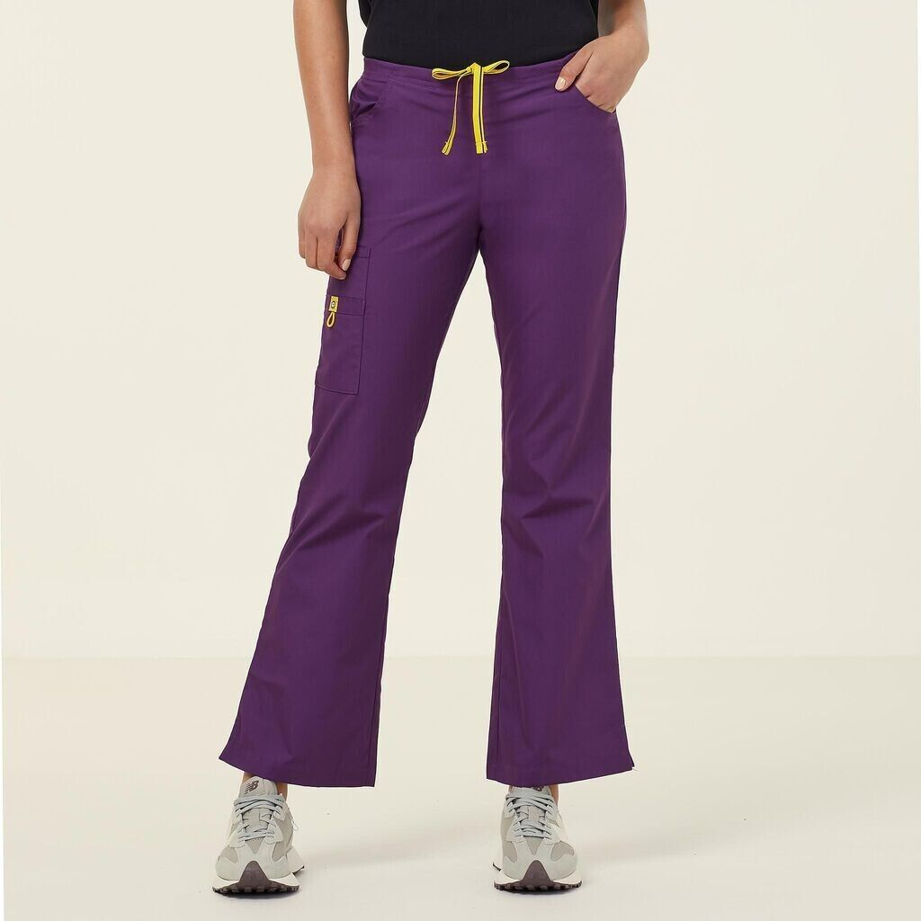 NNT Wonderwink 2 Pack Origins Flared Leg Comfy Scrub Pant Romeo CAT3NP-Collins Clothing Co