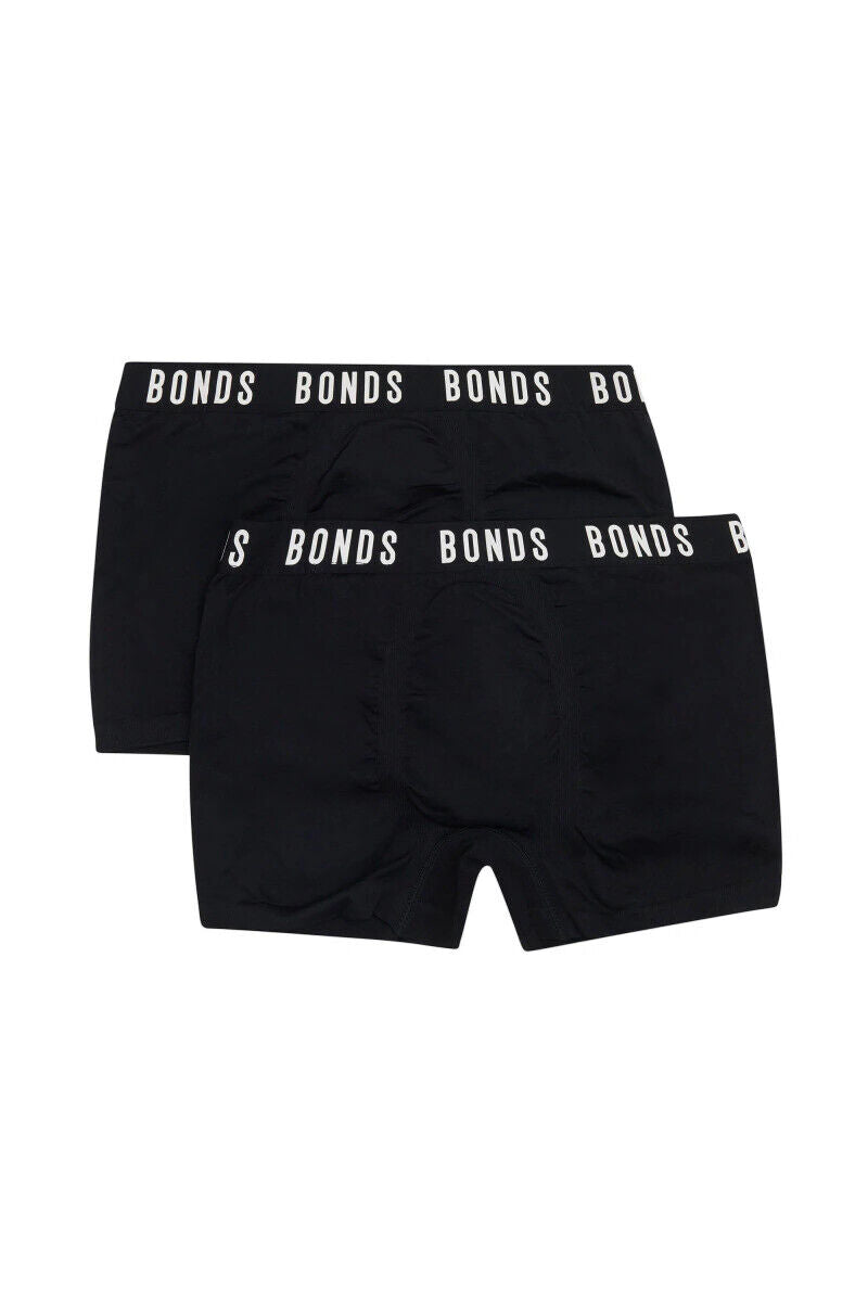 Bonds Boys Super Stretchies Trunk Extra Stretchy Comfy Undies 2 Pack UXXK2A