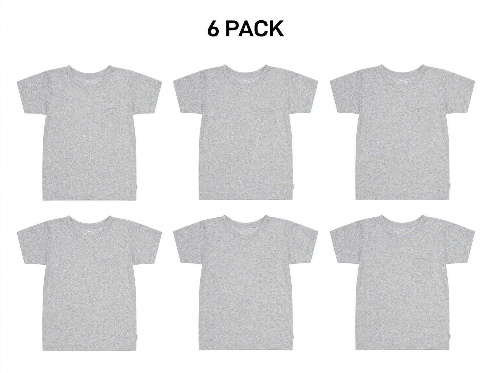 Bonds Kids Next Gen Crew Tee Cotton Shirt Perfect Comfort and Style 6 Pack KVRHK