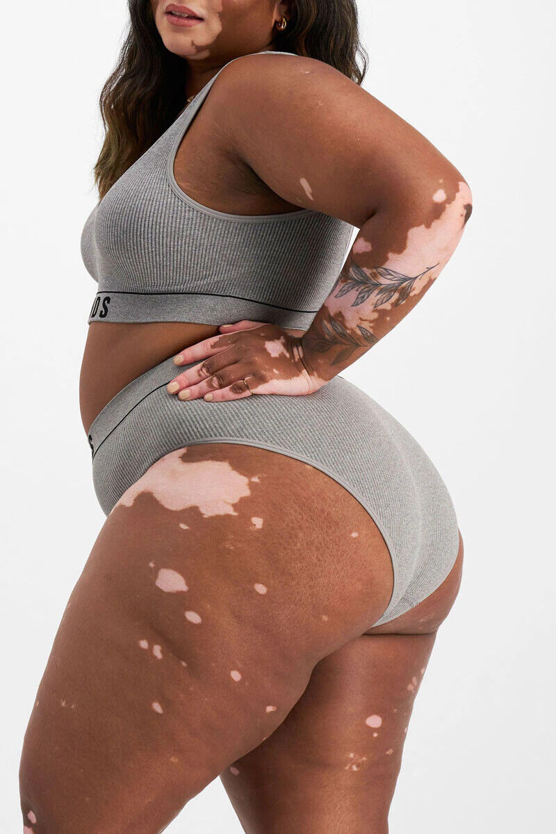 Bonds Womens Retro Rib Seamless Hi Hi Bikini High Waist & High Leg 3 Pack WU8FT