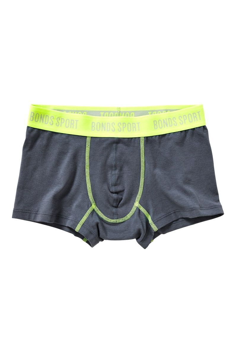 Bonds Boys Sport Cool Wear Undies Underwear Brief Boxer Shorts 6 Pack UY3G1A