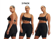 Bonds Womens Chafe Off Short Ultimate Thigh Saver Chafe Off Panel 3 Pack WR4P