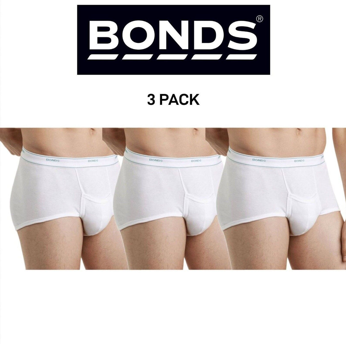 Bonds Mens Support Brief Provide The Ultimate Everyday Support 3 Pack M810