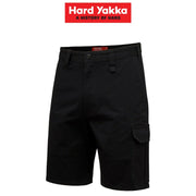 Mens Hard Yakka Core Stretch Cargo Shorts Cotton Drill Work Tough Strong Y05067