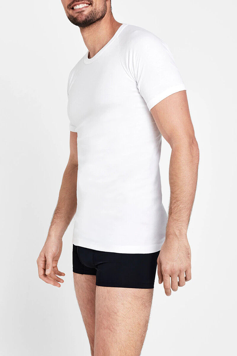 Bonds Mens Raglan Crew Round Neck T-Shirt Soft Breathable Cotton MB3937