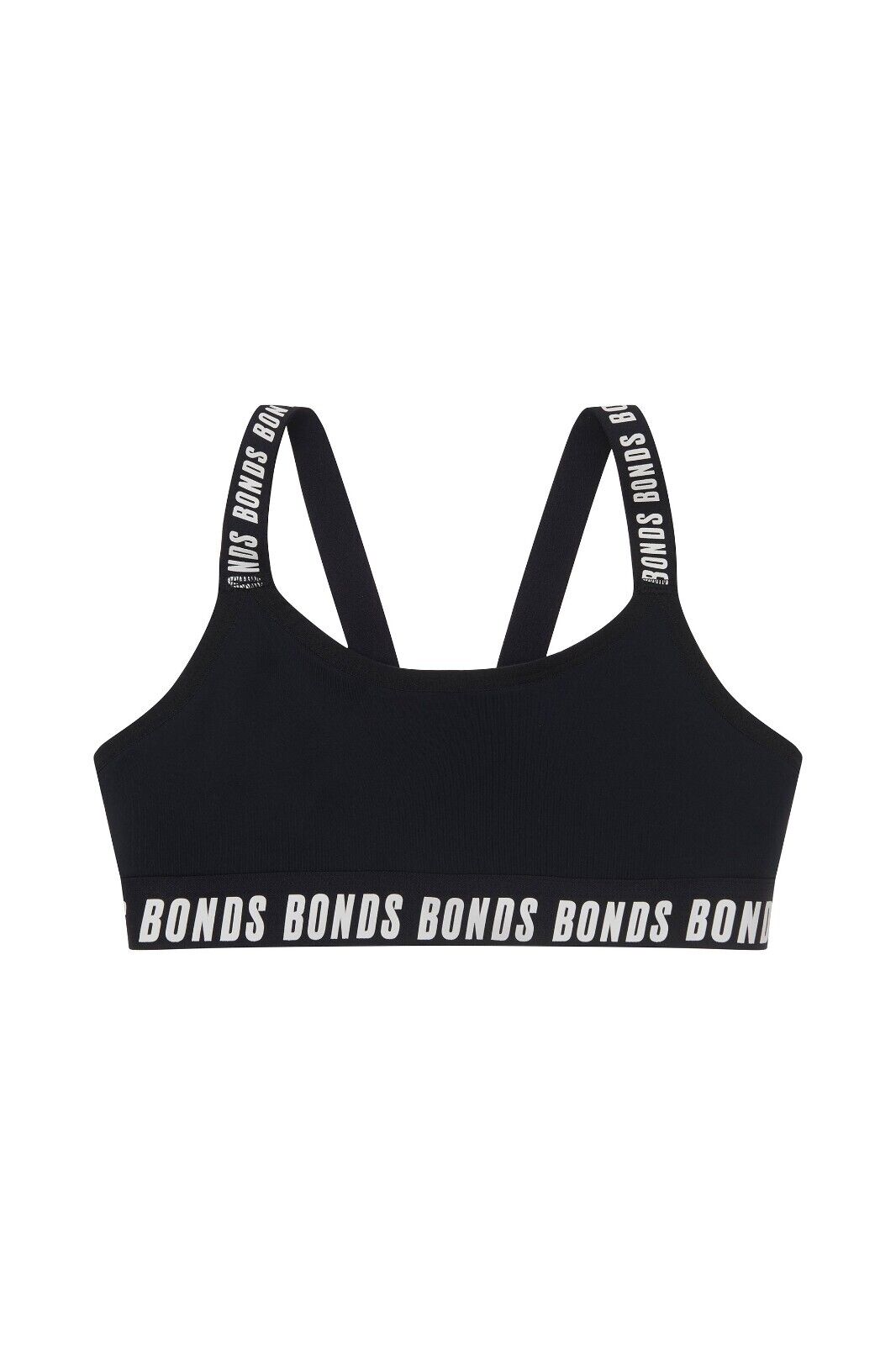 Bonds Girls Performance Pullover Crop Durable and Stretchy Bra 3 Pack UWH41A