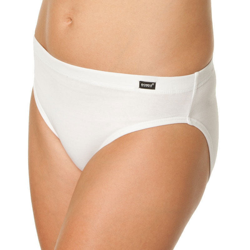 Women Bonds Classic Cottontails Hi-Cut Brief 3 Pack Panties Sexy Knickers W0M13H