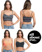 All About Eve Womens Neon Tribe Bustier Tribal Sleeveless Top Aussie Designed