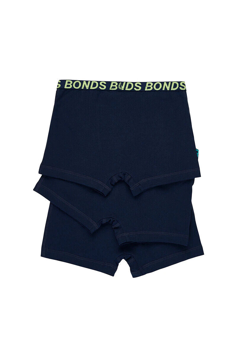 Bonds Boys Trunk Sport Moisture Wicking Cool & Dry Comfort Covered 3 Pack UWKN3A