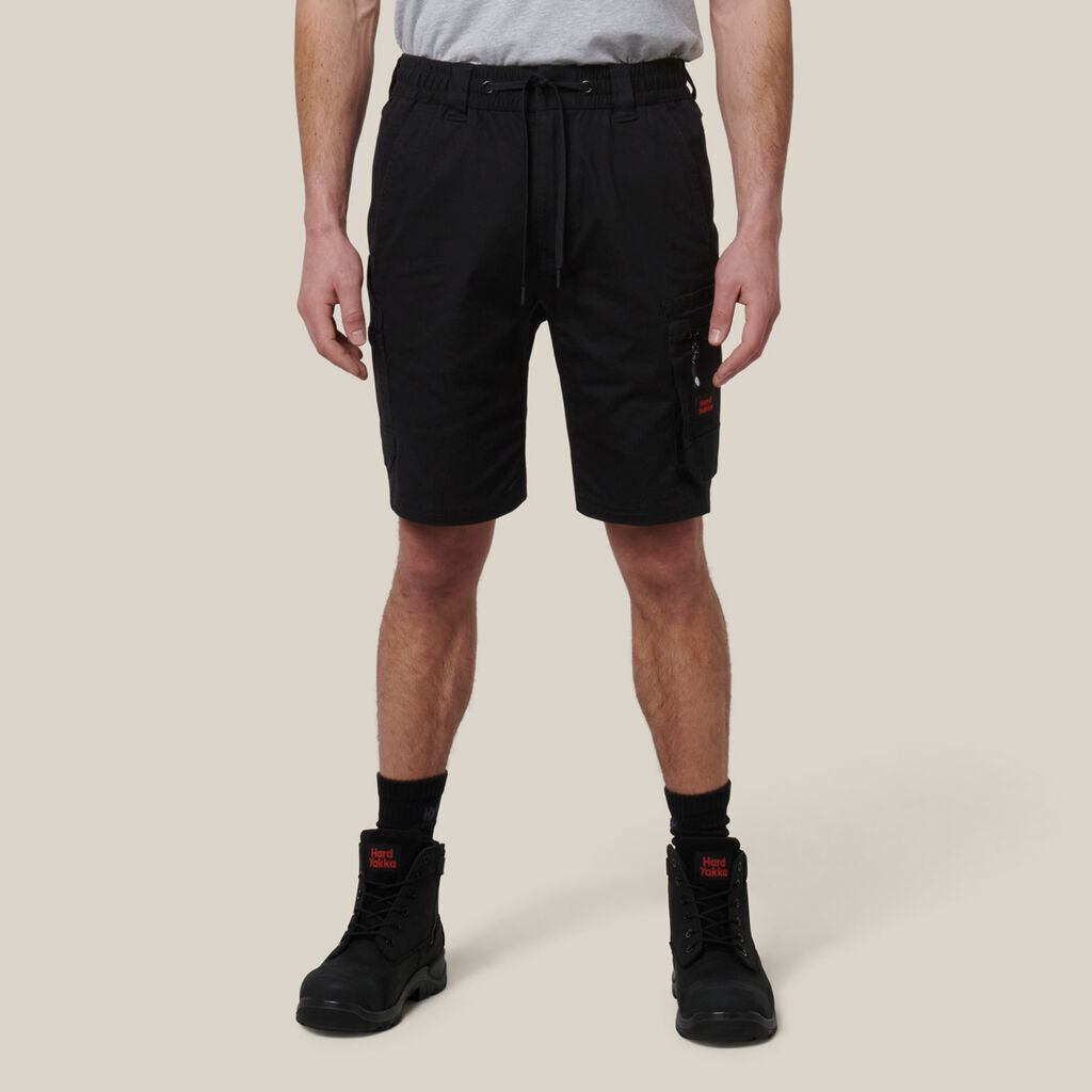 Hard Yakka Mens Toughmaxx Mid Shorts Comfortable Waistband Work Shorts Y05165