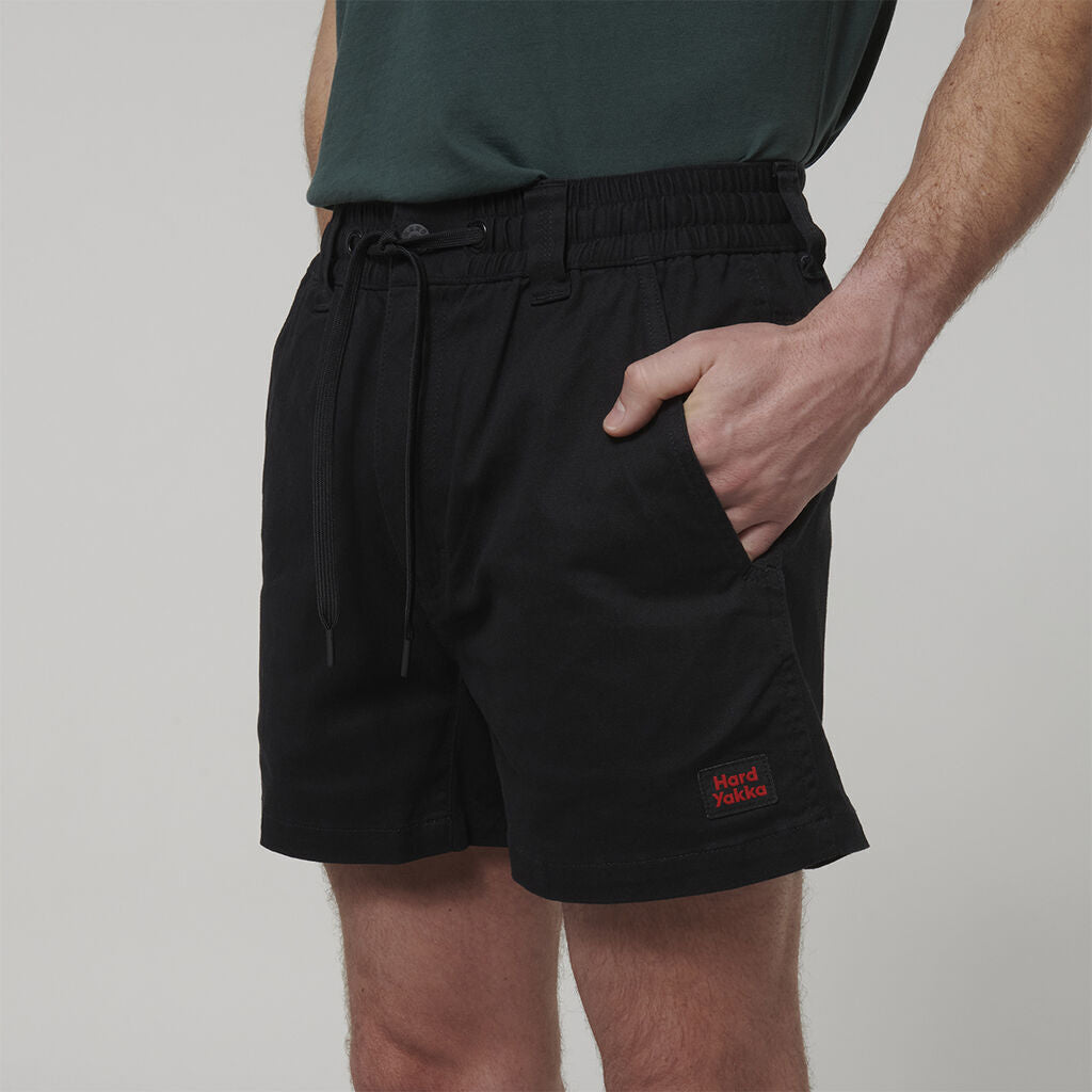 Hard Yakka Mens Toughmaxx  Short Shorts Comfy Waistband Work Shorts Y05164