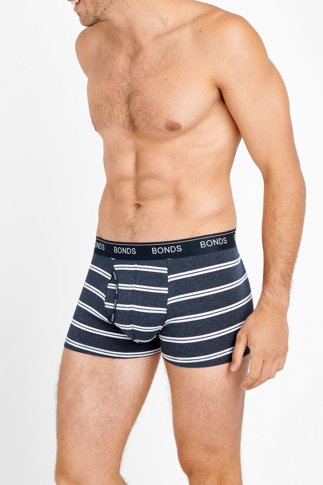 Bonds Mens Guyfront Trunk Ultra Soft Elastic Waistband Seam Free 3 Pack MX3K