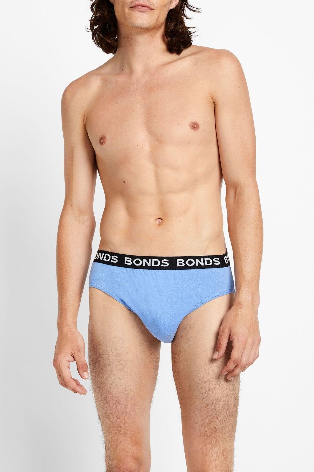 Bonds Mens Basic Hipster Briefs Cotton Stretchable Tailored Fit 8 Pack M38DM4