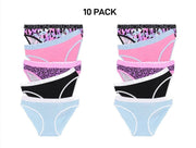 Bonds Girls Bikini Soft and Stretchy Perfect Everyday Coverage 10 Pack UWNV5A