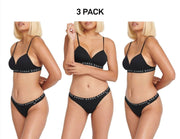 Bonds Womens Hipster Refined Gee Stretchable and Comfortable Undie 3 Pack WUVEA