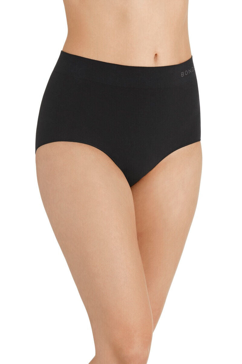 Bonds Womens Full Brief Seamless Comfortable Branded Waistband 3 Pack WWGAA