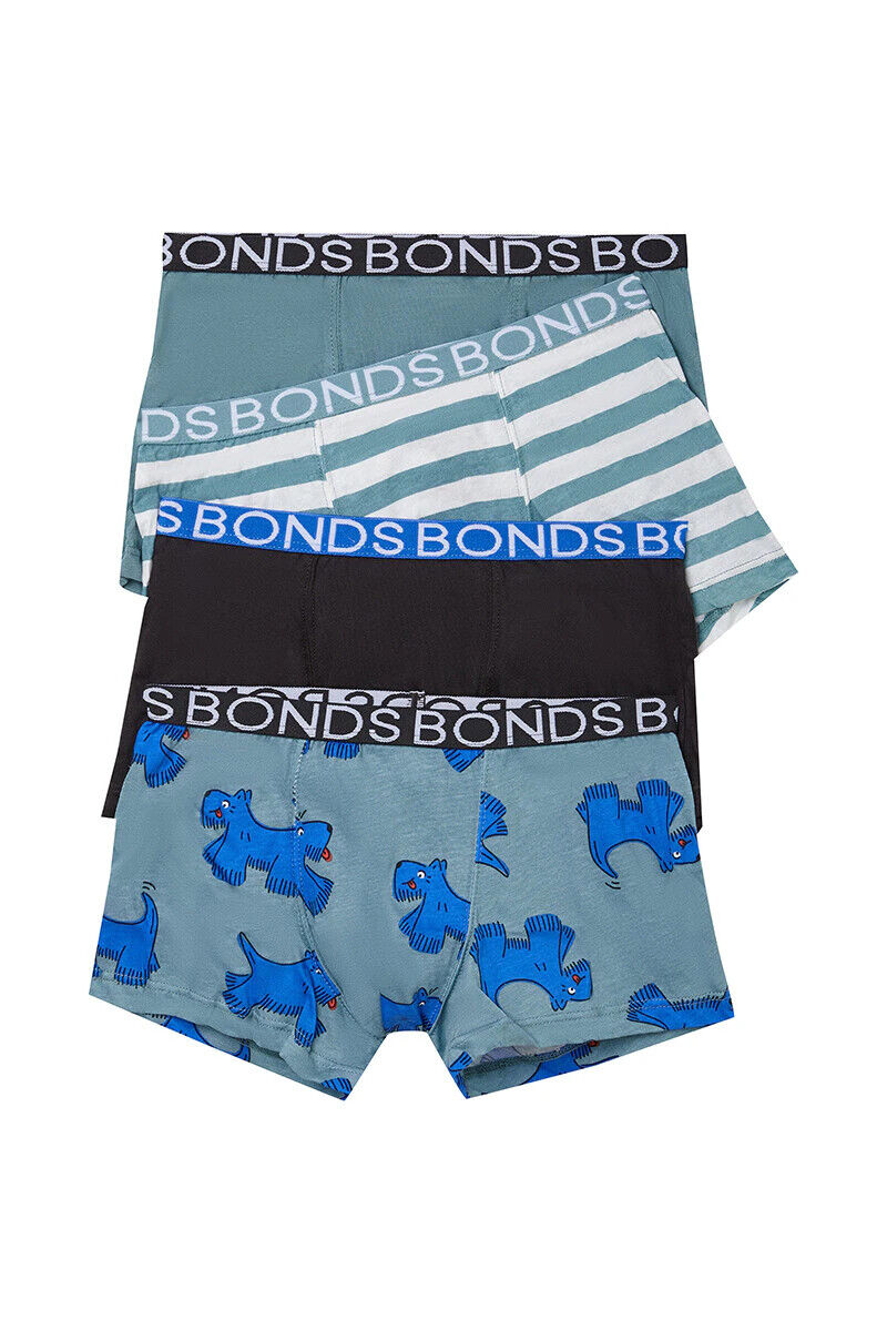 Bonds Boys Trunk Supportive Pouch with Comfy Coverage and Elastic 8 Pack UWCF4A