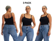 Bonds Womens Originals Cami Long Lasting Comfort Soft & Supportive 3 Pack CR9BI