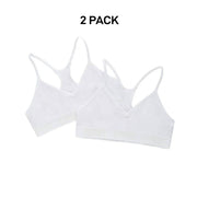 Bonds Girls Super Stretchies Racer Crop Double Layered Front 2 Pack UXNK2A