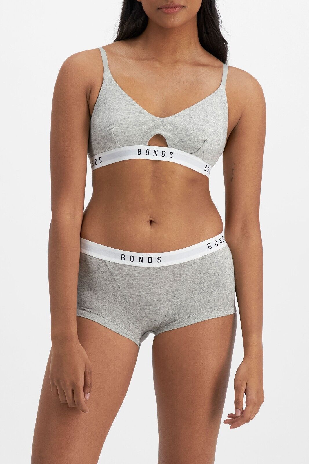 Bonds Womens Originals Boyfit Breathable Comfy Silky Fabric Undies 3 Pack WV7DA