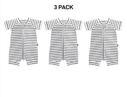 Bonds Baby Zip Romper Wondersuit Soft Cotton for Warmth Weather 3 Pack BXNMA