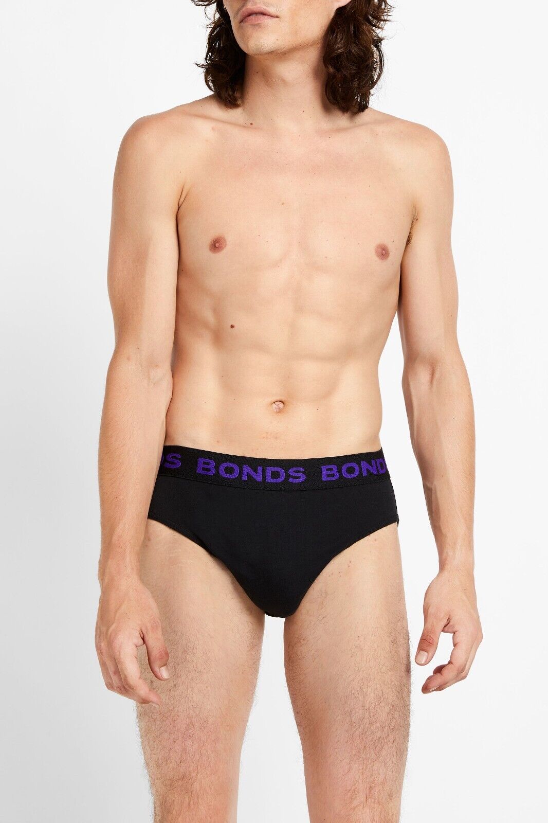 Bonds Mens Hipster Brief  Wide Comfortable Elastic Waistband 5 Pack M8DM5T