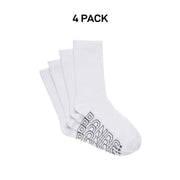 Bonds Mens Logo Lightweight Crew Cooling Zone Stay Put Fit Socks 4 Pack SXMY4N